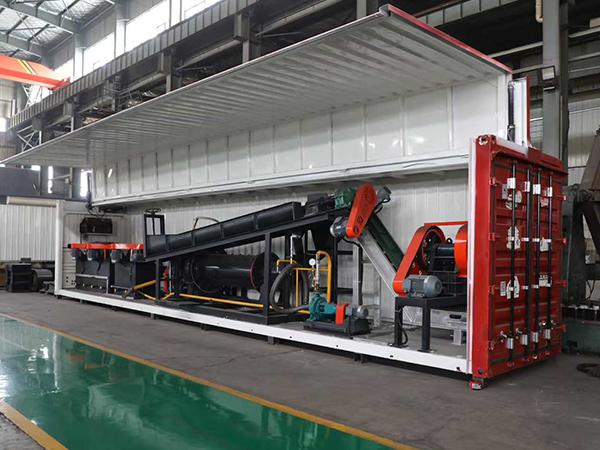 玻利维亚集装箱选矿中试线发货